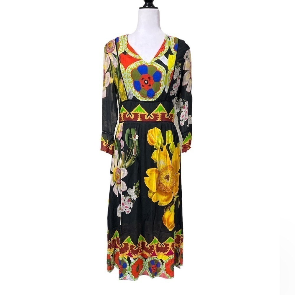 ๐ Desigual x Christian Lacroix Limited Edition Floral Dress - Picture 3 of 16